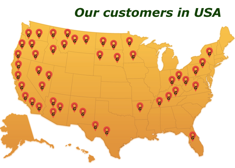 khách hàng của chúng tôi ở Mỹ